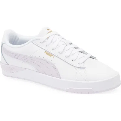 Puma Jada Classic Sneaker In  White-lilac Frost