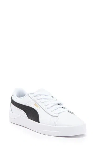 Puma Jada Classic Sneaker In  White- Black