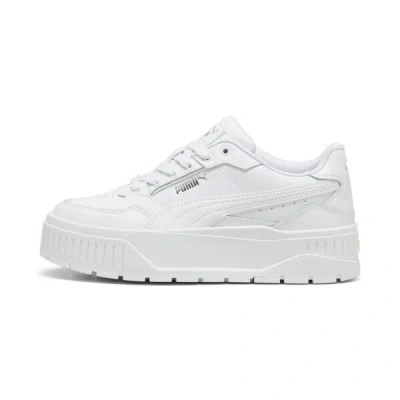 Puma Karmen Ii Idol Women's Sneakers In White- White- Silver