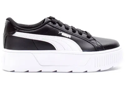 Pre-owned Puma Karmen L Black White Sneakers In  Black/ White In Multi