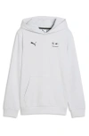 Puma Kids' Bmw M Motorsport Essentials Pullover Hoodie In White