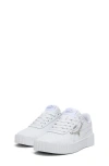 Puma Kids' Carina 3.0 Low Top Sneaker In White