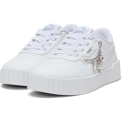 Puma Kids' Carina 3.0 Sneaker In White