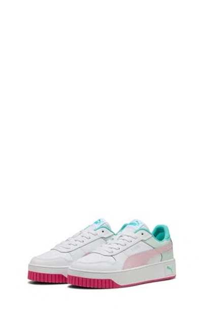 Puma Kids' Carina Street Platform Sneaker In Multi