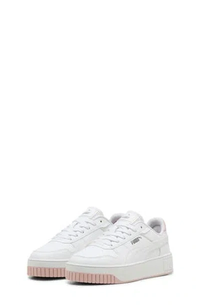 Puma Kids' Carina Street Platform Sneaker In White