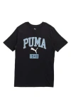 Puma Kids' Class Jersey T-shirt In Black