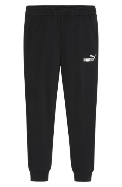 Puma Kids' Core Pack Cotton Blend French Terry Joggers In Black