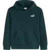 Puma Kids' Essential Basics Fleece Pullover Hoodie In Green
