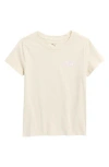 Puma Kids' Foundations Stretch Cotton T-shirt In Tan Combo