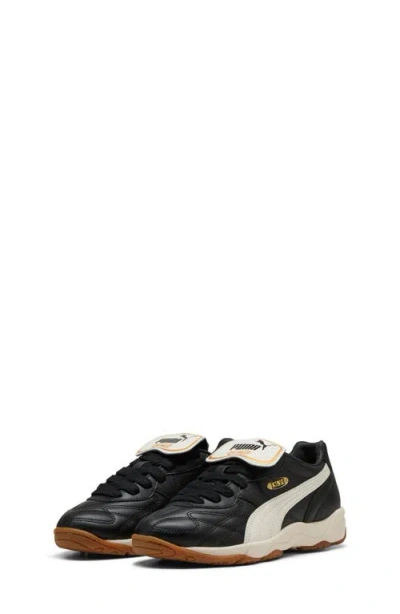 Puma Kids' King Indoor Sneaker In Black