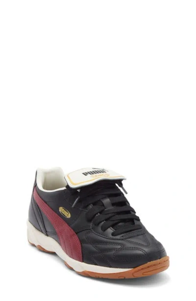 Puma Kids' King Indoor Soccer Sneaker In Black