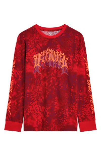 Puma Kids' Lamelo X Supernova Graphic T-shirt In Red