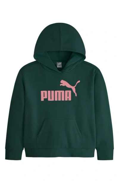Puma Kids' Logo Fleece Hoodie In Multi