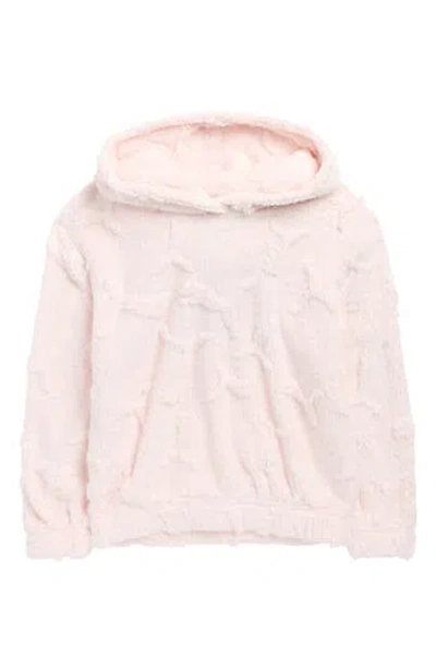Puma Kids' Logo Fleece Hoodie In Pink