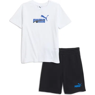Puma Kids' Logo Graphic T-shirt & Shorts Set