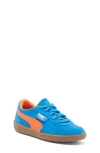 Puma Kids' Palermo Sneaker In Hyperlink Blue-flame Flicker