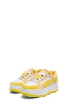 Puma Kids' Rebound Femme Low Top Sneaker In Yellow