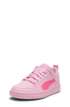 Puma Kids' Rebound Layup Low Top Sneaker In Pink