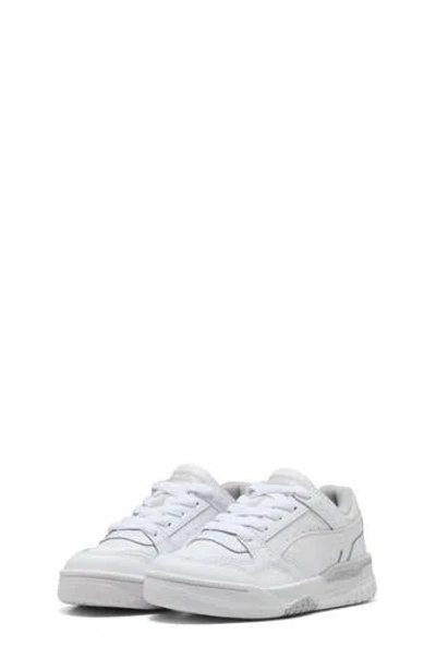 Puma Kids' Rebound Retro Low Top Sneaker In White
