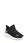 Puma Kids' Softride One4all Slip-on Sneaker In  Black- White