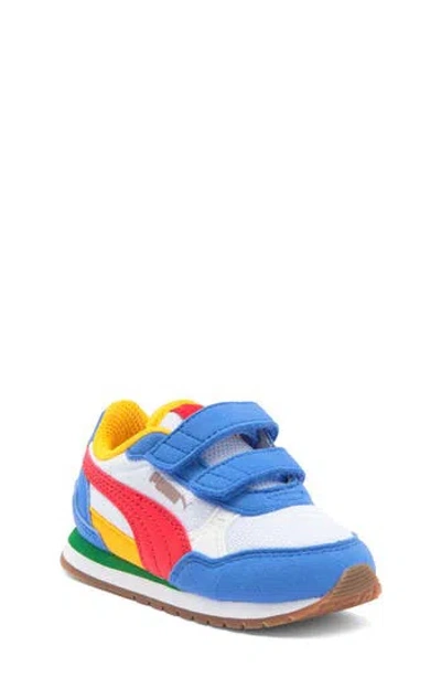 Puma Kids' St Runner V4 Mesh Sneaker In Multi