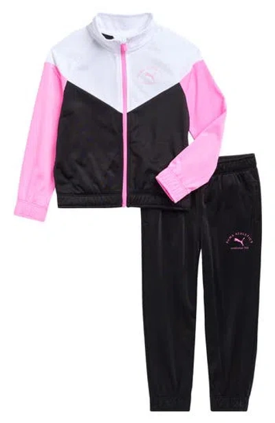 Puma Kids' Tricot Track Jacket & Joggers Set In Multi