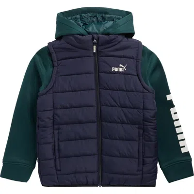 Puma Kids' Twofer Jacket In Blue