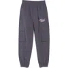 Puma Kids' Vibe Cargo Joggers In Dark Grey