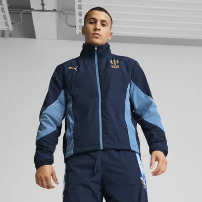 Puma Kidsuper Ahsfc Rev Jacket Men In Blue