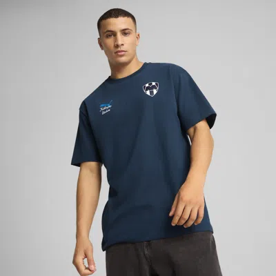 Puma Kidsuper X Cf Monterrey Graphic T-shirt Men In Blue