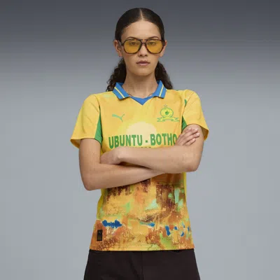 Puma Kidsuper X Mamelodi Sundowns Jersey Women In Yellow