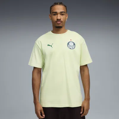 Puma Kidsuper X Se Palmeiras Graphic T-shirt Men In Yellow