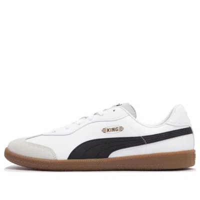 Puma King 21 It Football Boots 'white Black Gum'