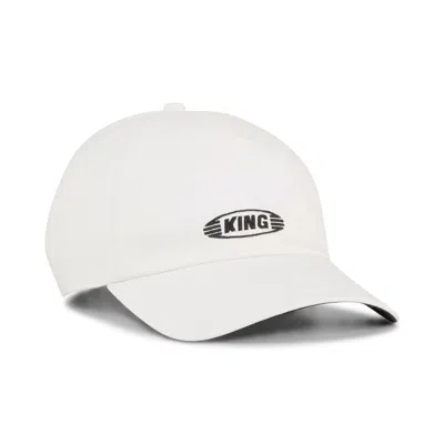 Puma King Adjustable Hat In White