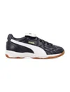 Puma 'king' Black Sneakers With Formstrip Logo Detail On The Side And Logo Patch On The Tongue In Black