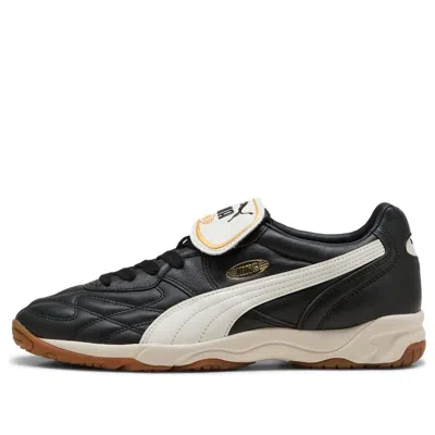 Puma Sneakers King Indoor In Black Warm White