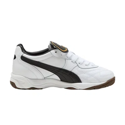 Pre-owned Puma King Indoor Gs 'white Black' | Kid's Size 4.5