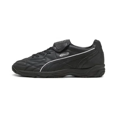Puma King Indoor Premium Unisex Shoes In Black
