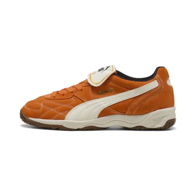 Puma King Indoor Royalty Men's Sneakers In Orange