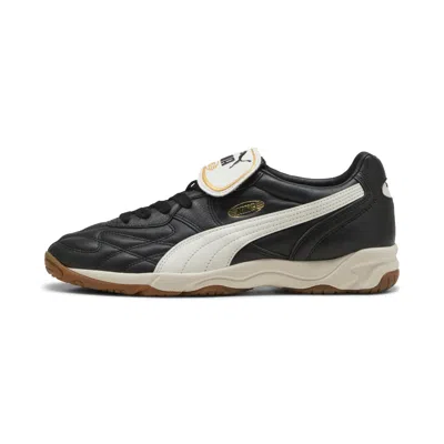 Puma Sneakers King Indoor In Black Warm White