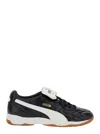 Puma 'king' Black Sneakers With Formstrip Logo Detail On The Side And Logo Patch On The Tongue In Black
