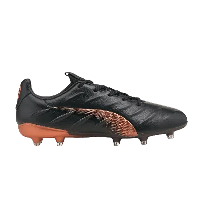 Pre-owned Puma King Platinum 21 Fg Ag 'black Neon Citrus'