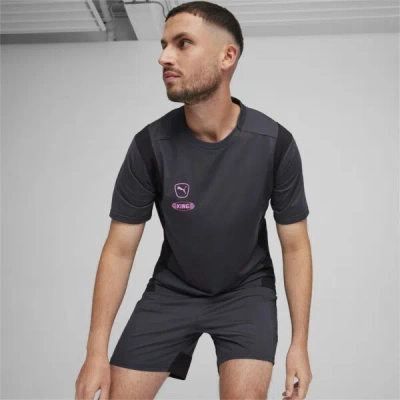 Puma King Pro Men's Jersey In Strong Gray- Black