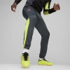 Puma King Pro Men's Training Pants In Strong Gray-electric Lime