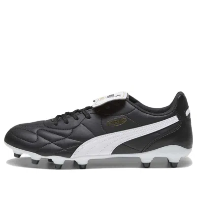 Puma King Top Fg Football Boots 'black White'