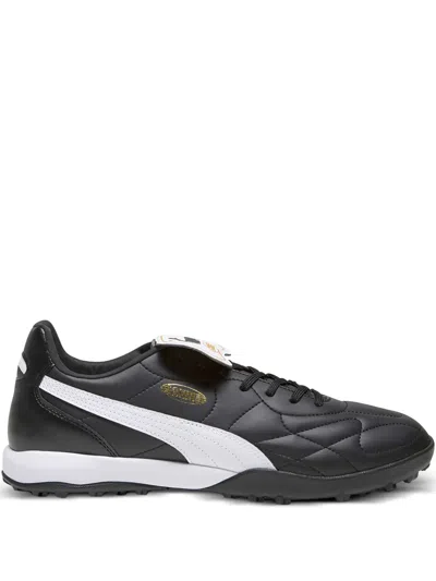 Puma King Top Tt Football Sneakers In Black