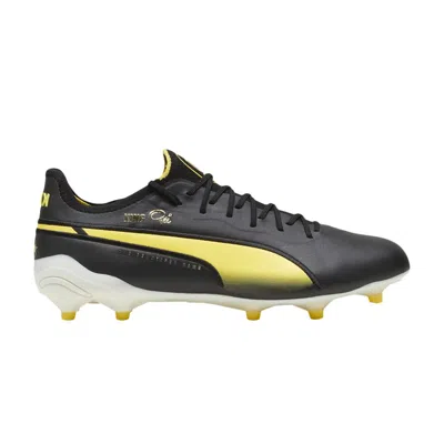 Pre-owned Puma King Ultimate Pelé Fg Ag 'legend Pack' In Black