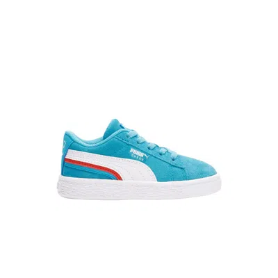 Pre-owned Puma Kool-aid X Suede Triplex Infant 'white Blue Atoll' | Infant Size 4