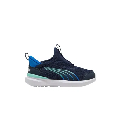 Pre-owned Puma Kruz Ease In Toddler 'navy Hyperlink Blue' | Infant Size 9
