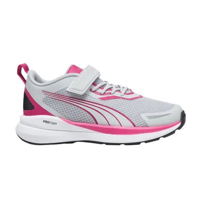 Pre-owned Puma Kruz Little Kid 'ash Grey Pinktastic' | Kid's Size 3.5 In Gray